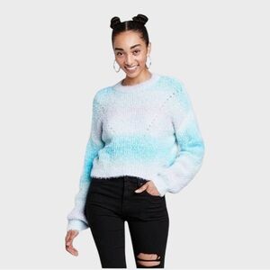 Wild Fable Women’s Cropped Fuzzy Sweater M NWT